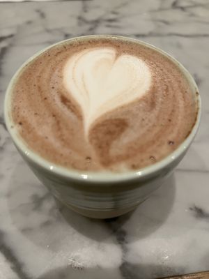 Hot chocolate   at Mildreds - Victoria in South West London