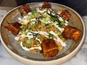 Kimchi bokeumbap  at Mildreds - Victoria in South West London