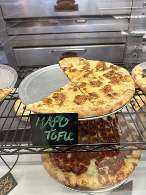 Mapo tofu vegan pizza  at Fattymart in Los Angeles