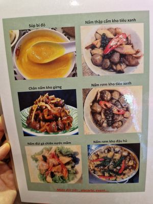 Vegan at Chay Bodhi in Ho Chi Minh City