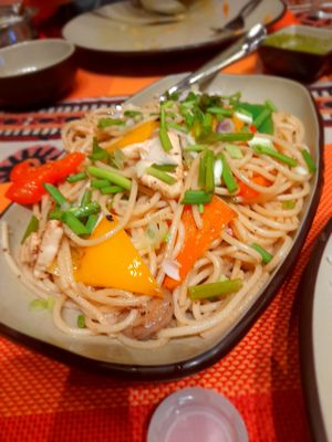 Chow mein at KRISHNA - Cafe & Restaurant in Ho Chi Minh City