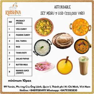  at KRISHNA - Cafe & Restaurant in Ho Chi Minh City