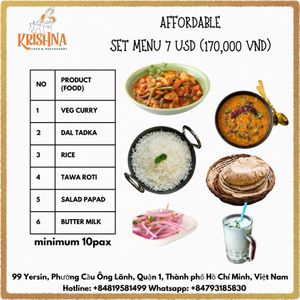  at KRISHNA - Cafe & Restaurant in Ho Chi Minh City