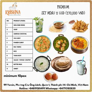  at KRISHNA - Cafe & Restaurant in Ho Chi Minh City