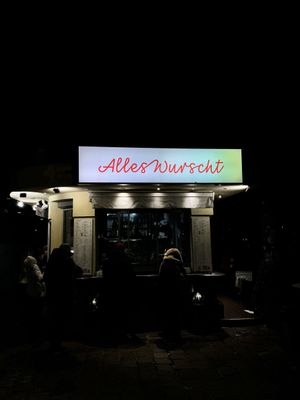   at Alles Wurscht  in Vienna