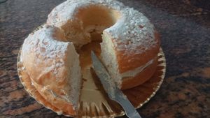 Rosco Reyes nata vegana at AMONA Basque Vegan food in Pamplona