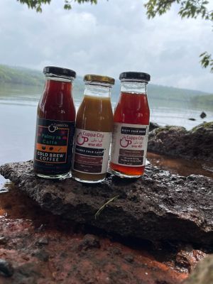 Cold Brew Coffees
 at Cuppa City Coffee in Siolim