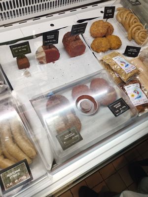 "Salami" selection at Bezmasna in Prague