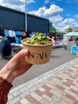 Gnocchi! at Sgaia Italian Deli in Glasgow