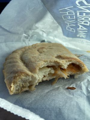 More vegan Cornish pasty  at Warrens Bakery   in Newquay