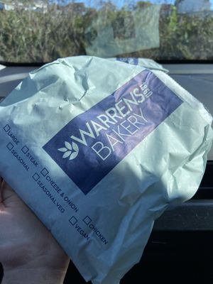 Reppin Warrens  at Warrens Bakery   in Newquay