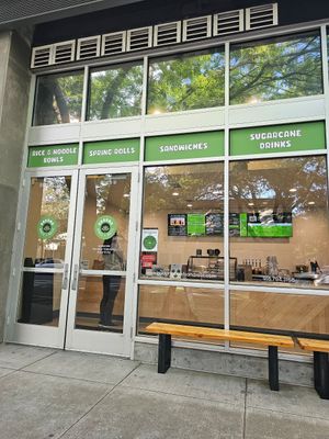 FYI there's no seating inside. at Buddha Bowls and Rolls in Sacramento