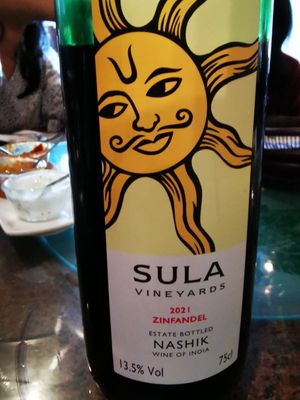 Indian wine at Indian Royal  in Liege