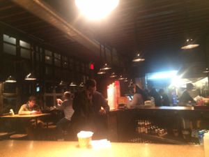 end of day  at Nish Nush in New York City