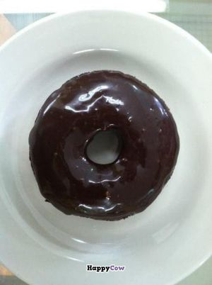 Vegan, gluten-free donut! at Uncanny Kitchen in Abingdon