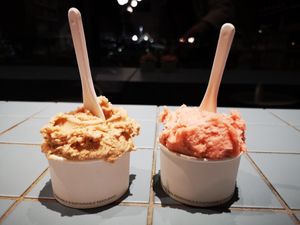 Oat Milk Chai Latte, and Rhubarb Apple Star Anise at ELSKI in Dunsborough