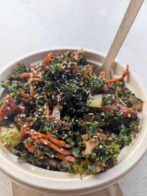 Koko poke at YVR - Hula Poke - Domestic Terminal in Richmond