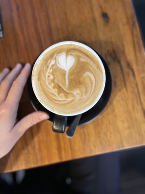 Flat white - great coffee  at Bake Bar in Double Bay