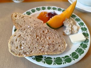 My Brunch Plate at Hotel Restaurant du Cerf in Soubey