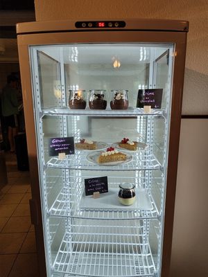 Dessert Display 🤤🤤 at Hotel Restaurant du Cerf in Soubey