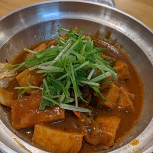 Stinky deep fried tofu at Keiai - 桂愛 in Hiroshima