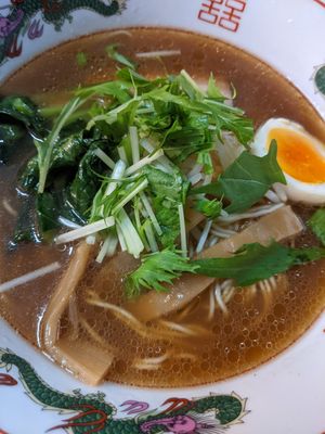 Soy sauce ramen at Keiai - 桂愛 in Hiroshima