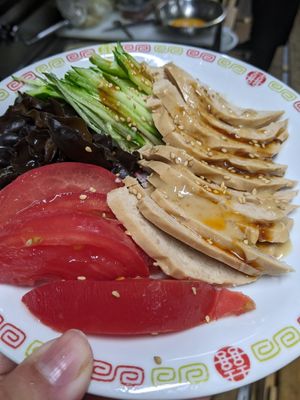 Vegan banbanji at Keiai - 桂愛 in Hiroshima