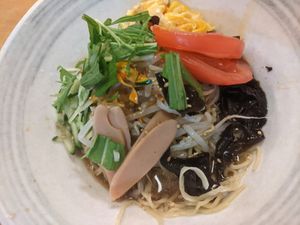 Cold noodles 冷やし中華 at Keiai - 桂愛 in Hiroshima