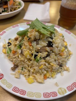 Wood Ear Mushroom Fried Rice (with egg)  at Keiai - 桂愛 in Hiroshima