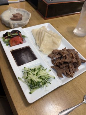 Beijing Style vegan duck  at Keiai - 桂愛 in Hiroshima