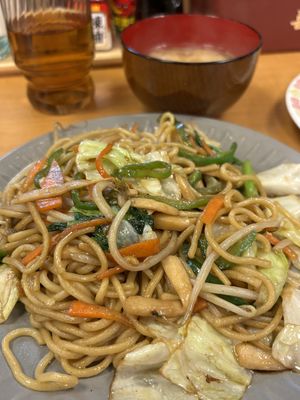 Chinese style fried noodles  at Keiai - 桂愛 in Hiroshima
