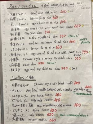 Englisch Menu  at Keiai - 桂愛 in Hiroshima