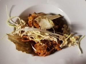 Fried vegetable meatballs at Ristorante Domingo in Delebio