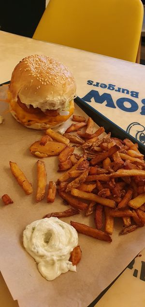 London Burger at Glasgow Burgers in Nantes