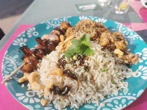 Pulled jack fruit.. Mmm at CHALAZA in Valkenburg