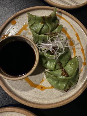 Dumplings   at Bushi in Buenos Aires