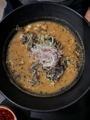 Ramen con kimchi  at Bushi in Buenos Aires