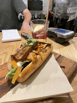 Bahn mi  at Quinoa in Barcelona