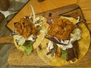 Tacos at Quinoa in Barcelona