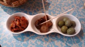 Antipasti at Quinoa in Barcelona