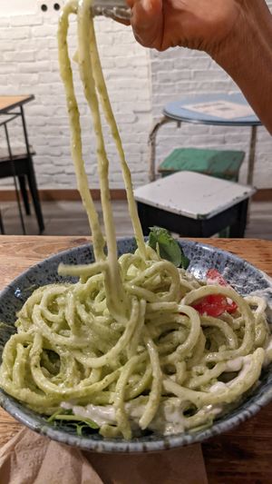Zoodles at Quinoa in Barcelona