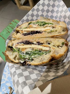 Bahn mi  at Quinoa in Barcelona