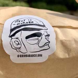 Logo  at Quinoa in Barcelona