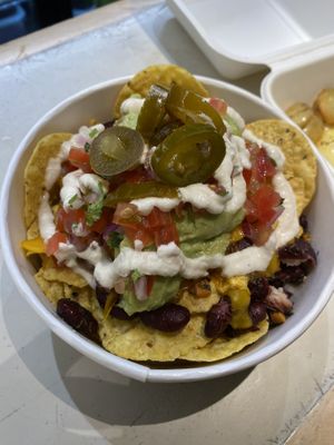 Nachos  at Quinoa in Barcelona
