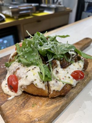 Pizza was great!  at Quinoa in Barcelona