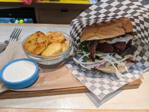 Special Jack Burger (9,50€) - 4/5 at Quinoa in Barcelona