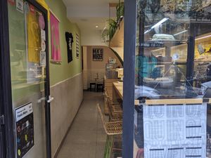 Inside of Quinoa Bar. at Quinoa in Barcelona