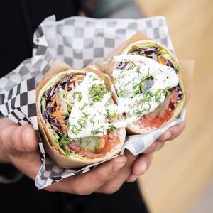 wrap griego  at Quinoa in Barcelona