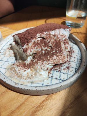 Tiramisú at Quinoa in Barcelona