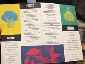 menu 2/2  at Quinoa in Barcelona